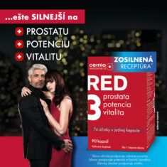 Cemio RED3®, 2× 90 kapsúl, zosilnená receptúra