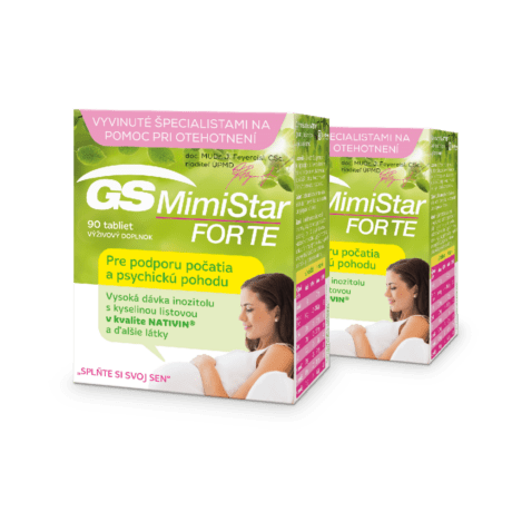 GS Mimistar Forte, 2 x 90 tabliet