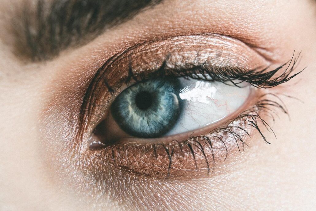 Suché oči - detail oka