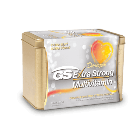 GS Extra Strong Multivitamín, 60+60 tabliet (120 ks) - darček 2019