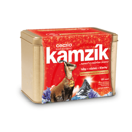 Cemio Kamzík, 2x 60 kapsúl ( 120 ks ) - darček 2019