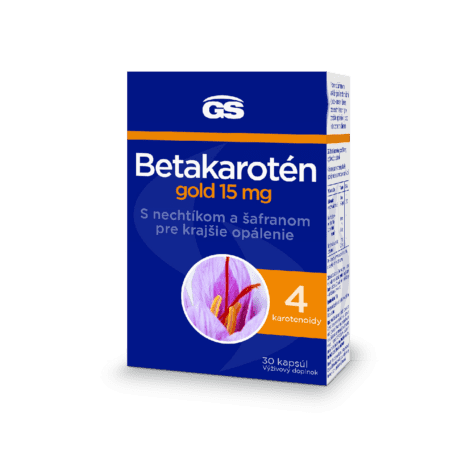 GS Betakarotén Gold 15 mg, 30 kapsúl