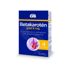 GS Betakarotén Gold 6 mg, 30 kapsúl