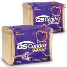 GS Condro Diamant, 2 x 120 tabliet (240 ks) - darček 2019