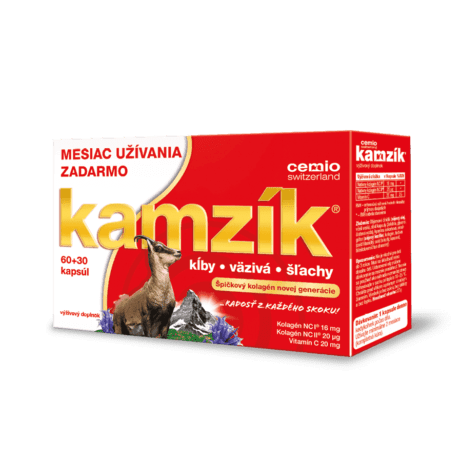 Cemio Kamzík, 60+30 kapsúl - limitovaná edícia 2020