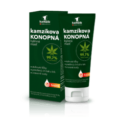 Cemio Kamzíkova konopná bylinná masť hrejivá, 200 ml