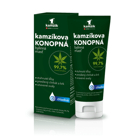 Cemio Kamzíkova konopná bylinná masť chladivá, 200 ml