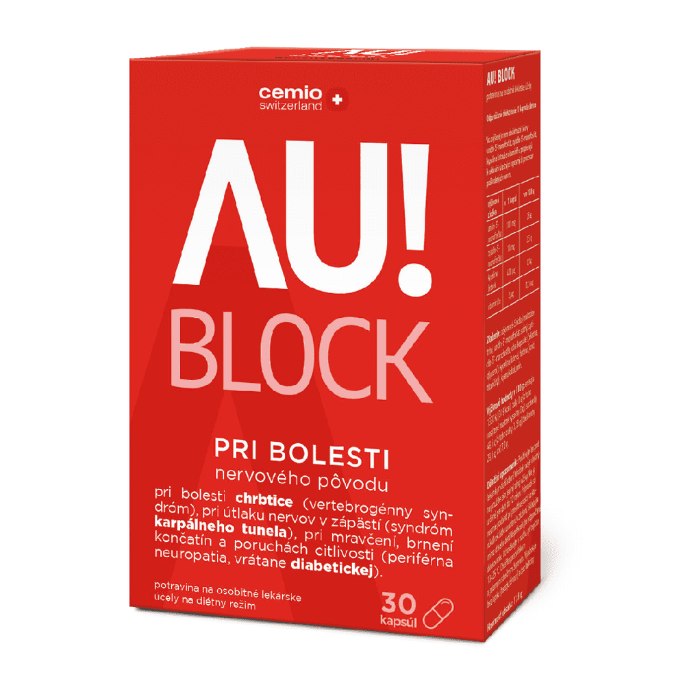 E-shop Cemio AU!BLOCK, 30 kapsúl