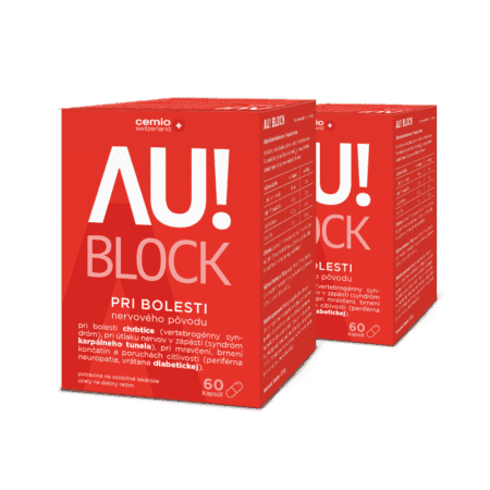 Cemio AU!Block, 2x 60 kapsúl