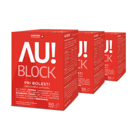 Cemio AU!Block, 3x 60 kapsúl