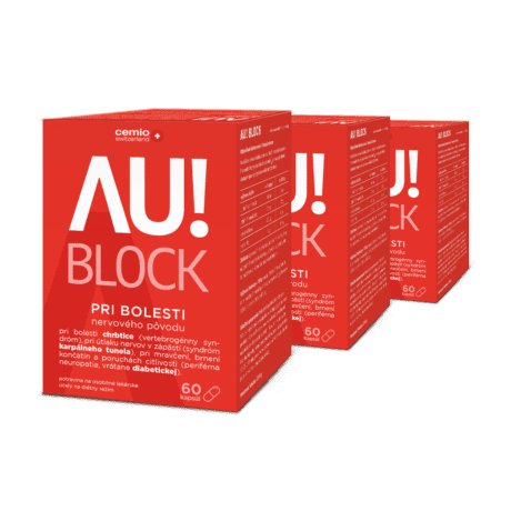 Cemio AU!BLOCK, 3× 60 kapsúl