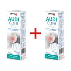 Cemio AUDI care, ušný sprej, 1 + 1 ZADARMO, 2× 30 ml