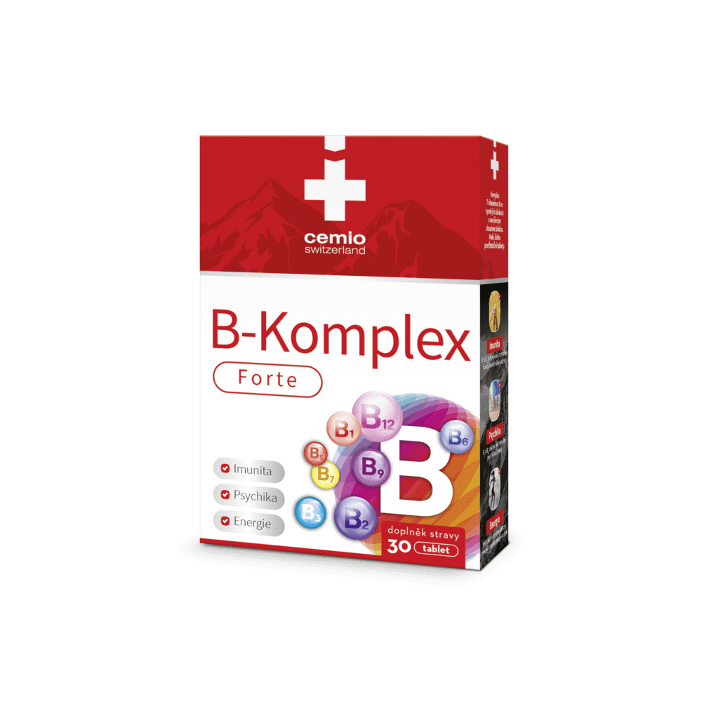 E-shop Cemio B-Komplex Forte, 30 tabliet