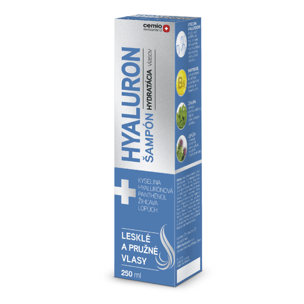 Cemio HYALURON šampón pre hydratáciu vlasov, 250 ml