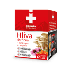 Cemio Hliva ustricová + echinacea a rakytník, 90 tabliet