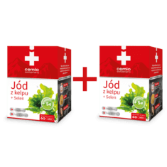 Cemio Jód z kelpu, 1 + 1 ZADARMO, 2× 60 tabliet