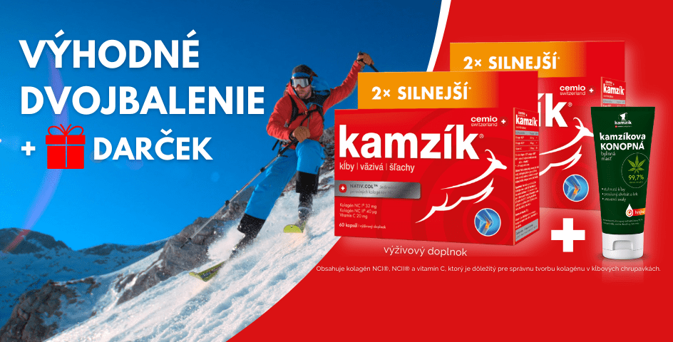 Cemio Kamzík® silnejší + darček - titulka