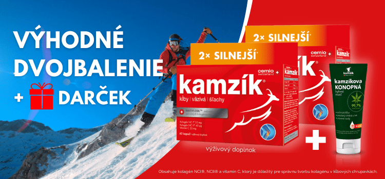 Cemio Kamzík® silnejší + darček - titulka na mobil