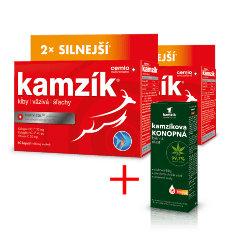 Cemio Kamzík® silnejší, 2 x 60 kapsúl