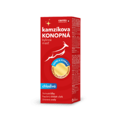 Cemio Kamzíkova konopná bylinná masť hrejivá + chladivá, 2× 200 ml, súťažné balenia 2024