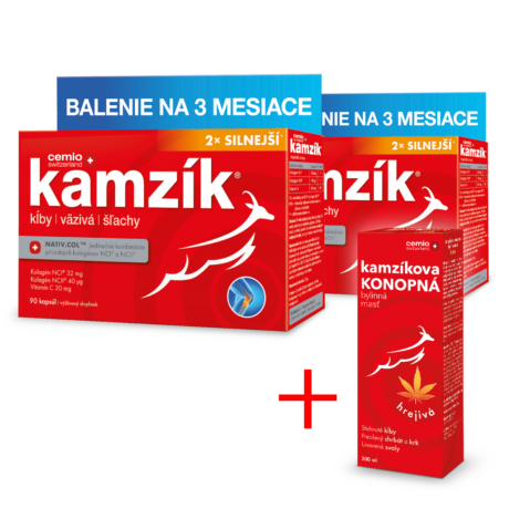 Cemio Kamzík® silnejší, 2× 90 kapsúl