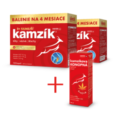Cemio Kamzík® silnejší, 2×120 kapsúl, darčekové balenie 2023