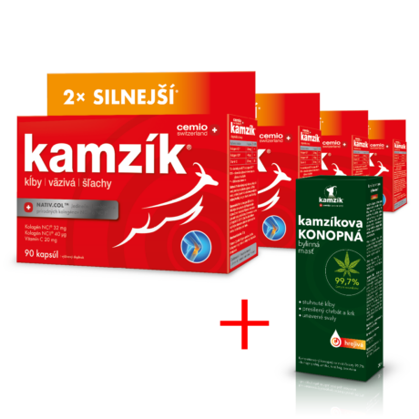 Cemio Kamzík® silnejší, 4× 90 kapsúl