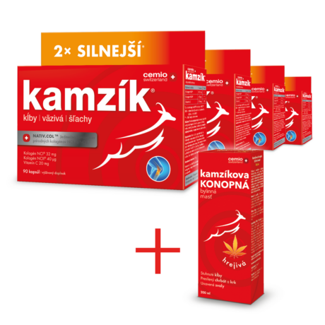 Cemio Kamzík® silnejší, 4× 90 kapsúl