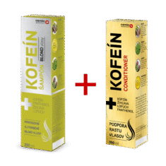Balíček na vlasy Cemio KOFEÍN pre blond vlasy