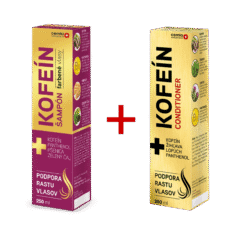 Balíček na vlasy Cemio KOFEÍN na farbené vlasy