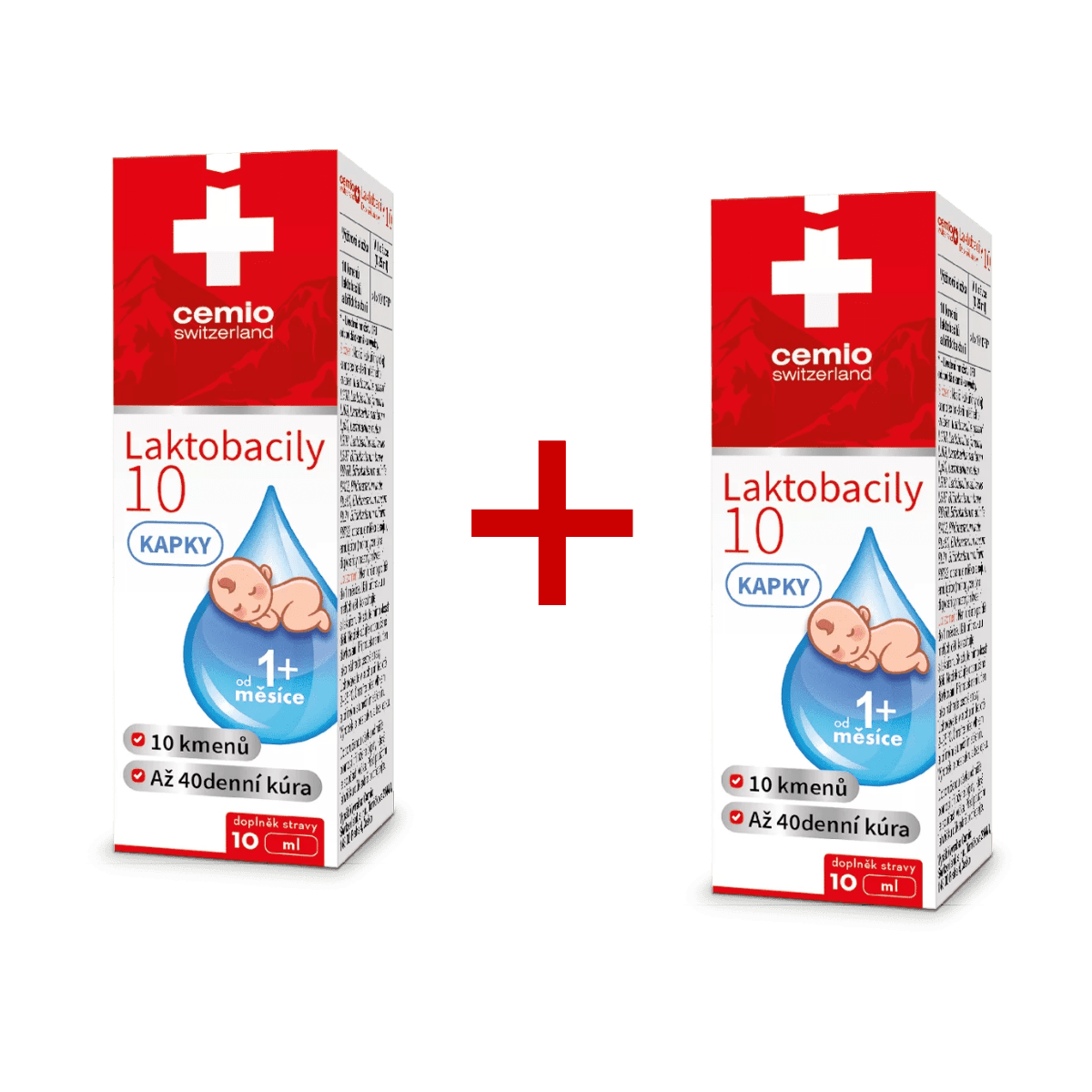Cemio Laktobacily BABY, kvapky 2× 10 ml