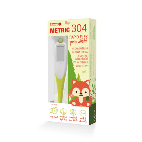 Cemio Metric 304 Rapid Flex, pre deti, digitálny teplomer