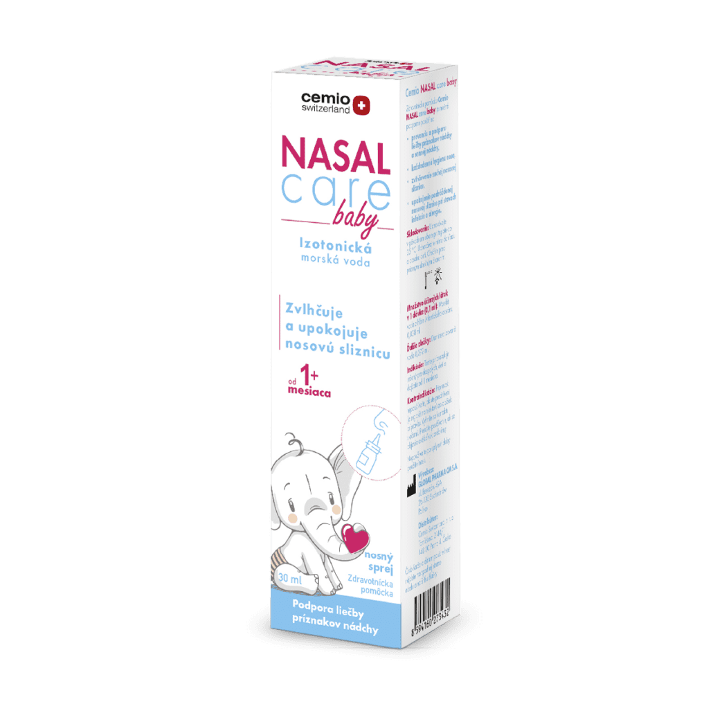 E-shop Cemio NASAL care baby, Izotonická morská voda, 30 ml