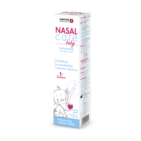 Cemio NASAL care baby, Izotonická morská voda, 30 ml