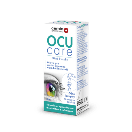 Cemio OCU care, očné kvapky, 15 ml