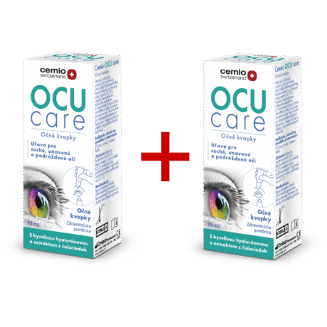 Cemio OCU care, očné kvapky, 2× 15 ml