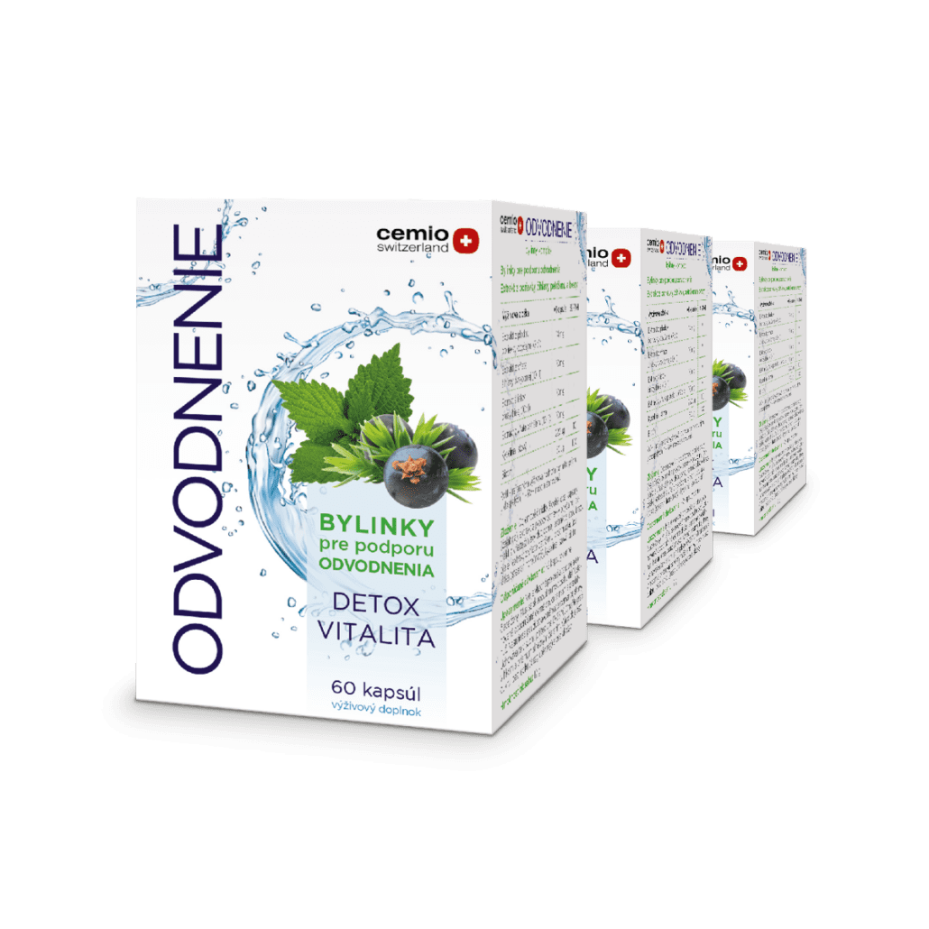 E-shop Cemio ODVODNENIE, bylinný komplex, 3× 60 kapsúl