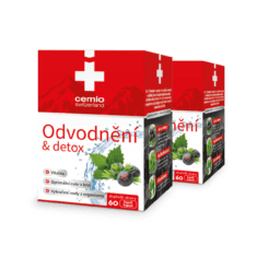 Cemio Odvodnenie & Detox, 2× 60 kapsúl