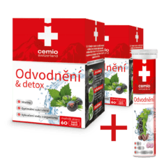 Cemio Odvodnenie & Detox, 2× 60 kapsúl