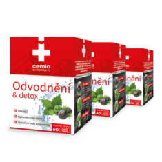 Cemio Odvodnenie & Detox, 3× 60 kapsúl