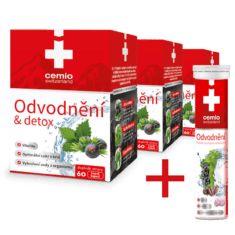 Cemio Odvodnenie & Detox, 3× 60 kapsúl