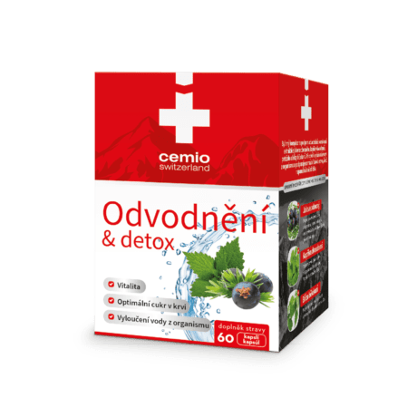 Cemio Odvodnenie & Detox, 60 kapsúl