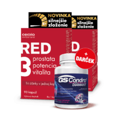 Cemio RED3® silnejšie zloženie, 180 kapsúl
