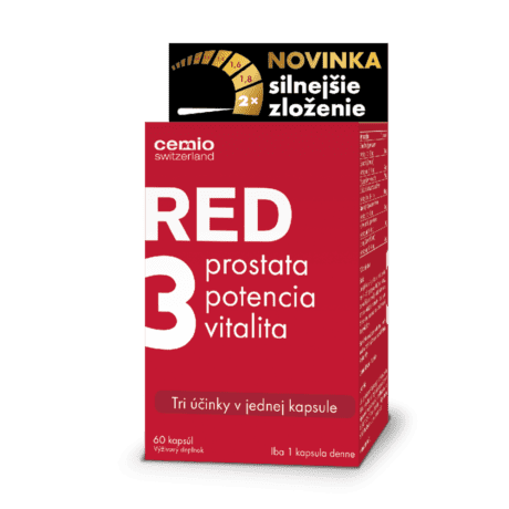 Cemio RED3® silnejšie zloženie, 60 kapsúl