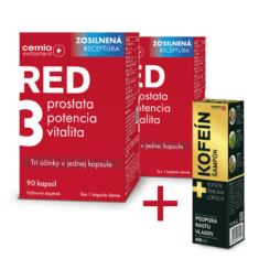 Cemio RED3®, 2× 90 kapsúl, zosilnená receptúra