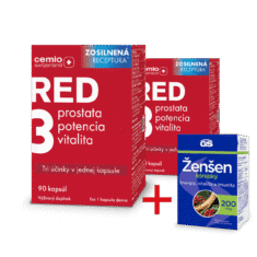 Cemio RED3®, 2× 90 kapsúl, zosilnená receptúra 2024