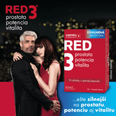 Cemio RED3®, 60 kapsúl, zosilnená receptúra
