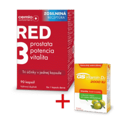 Cemio RED3®, 90 kapsúl, zosilnená receptúra 2024