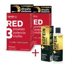 Cemio RED3® silnejšie zloženie, 180 kapsúl