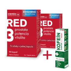 Cemio RED3®, 2× 90 kapsúl, zosilnená receptúra